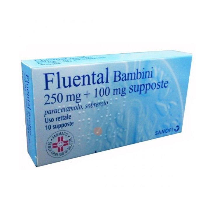 FLUENTAL*BB 10SUPP 250+100MG