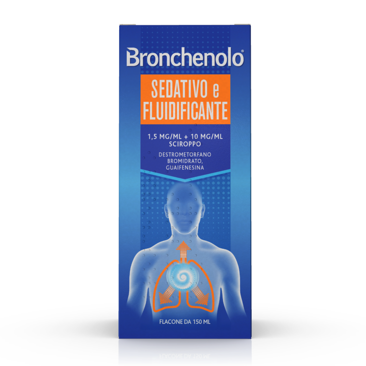 Bronchenolo Sedativo E Fluidificante Sciroppo 150 Ml 1,5 Mg/Ml + 10 Mg/Ml