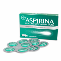 ASPIRINA DOLORE INF*8CPR 500MG