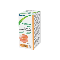 VITAMINA C TEVA*10CPR EFF 1G