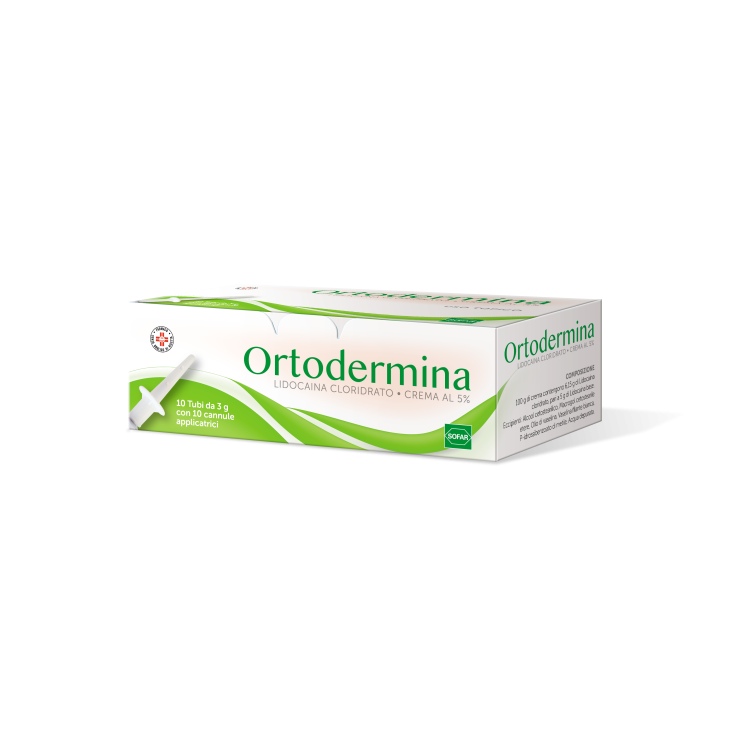 ORTODERMINA*10TUBI CREMA 3G 5%