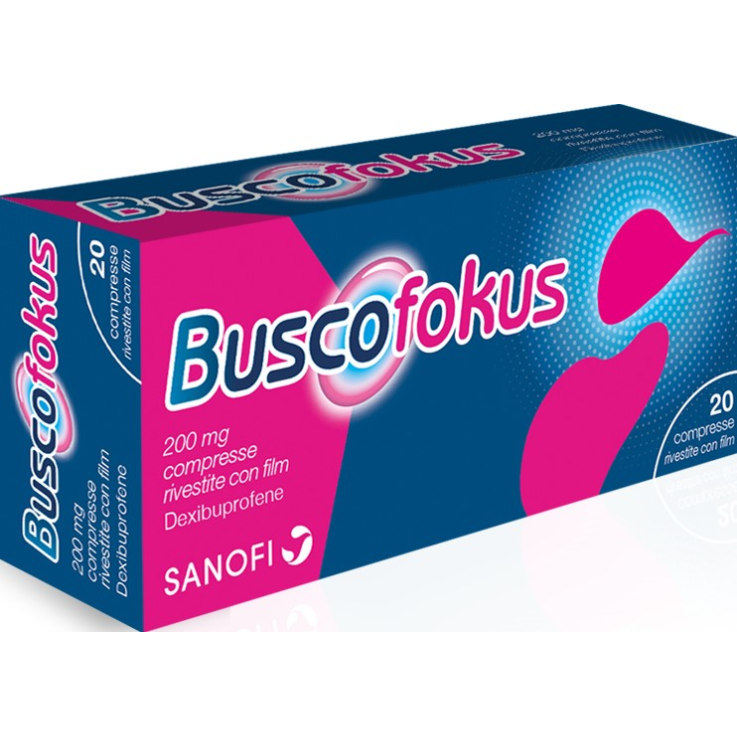 BUSCOFOKUS*20CPR RIV 200MG