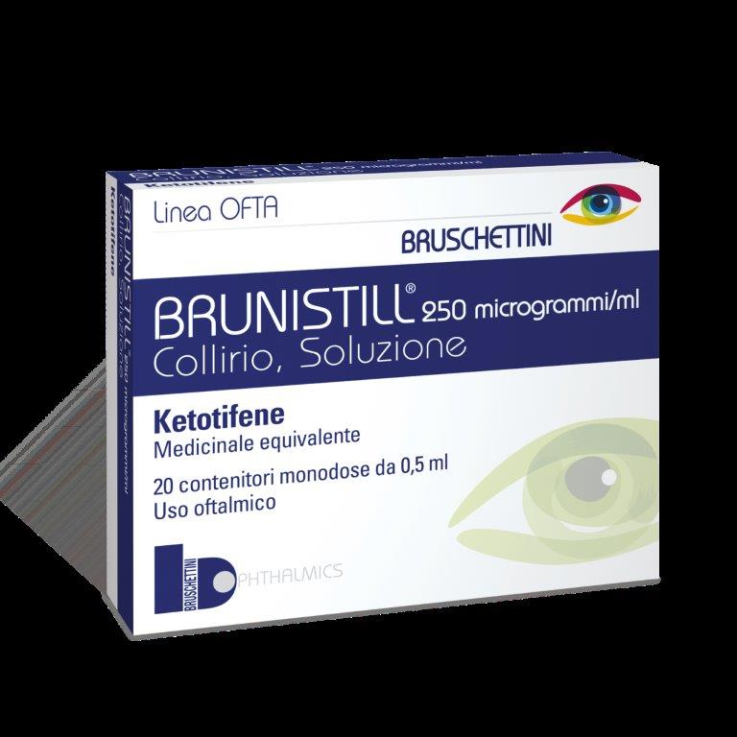 Brunistill Collirio 20 Contenitori Monodose 0,5ml 