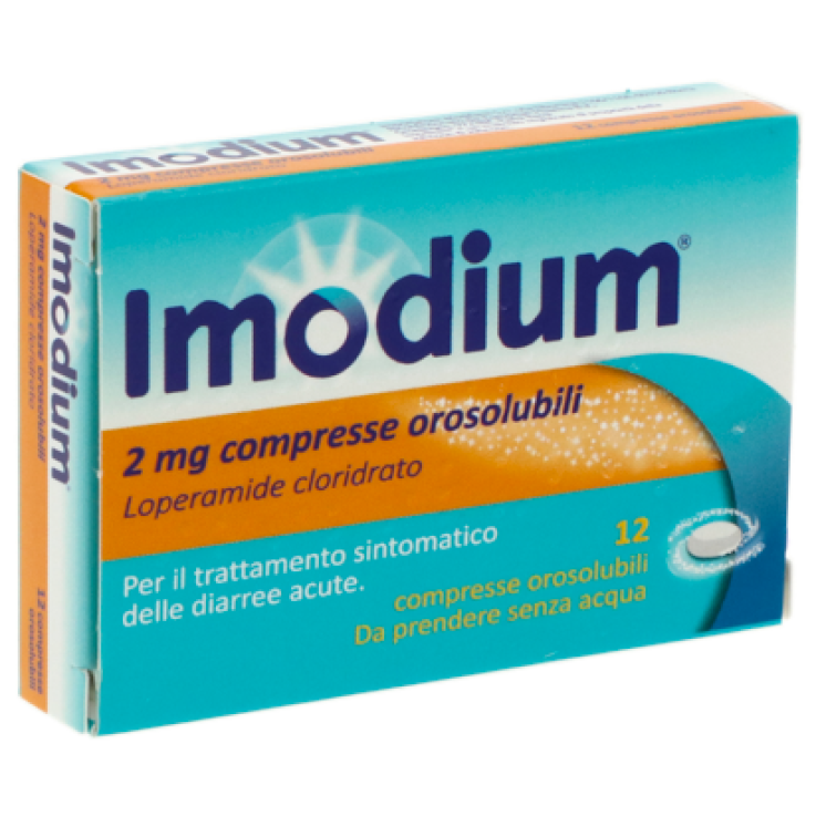 IMODIUM*12CPR OROSOL 2MG