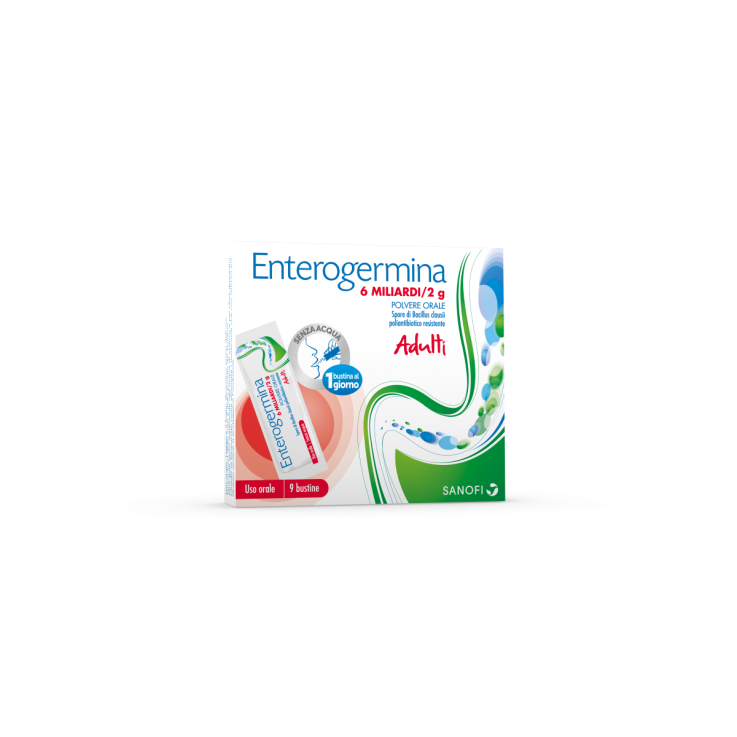 Enterogermina*Orale Sospensione 9 Bustine 6mld/2g