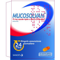 MUCOSOLVAN*20CPS 75MG RP