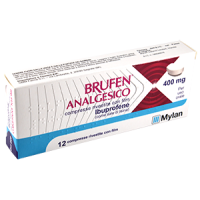 BRUFEN ANALGES*12CPR RIV 400MG