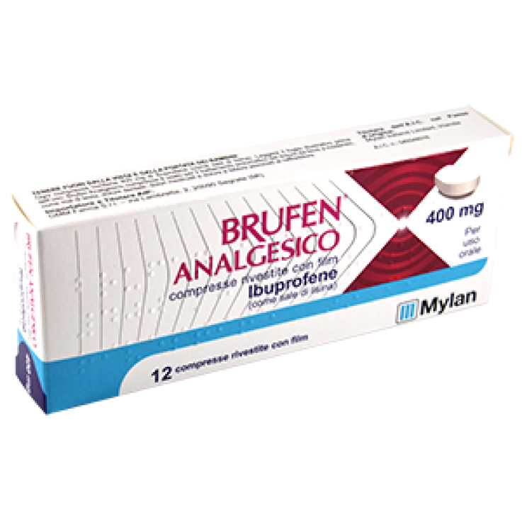 BRUFEN ANALGES*12CPR RIV 400MG