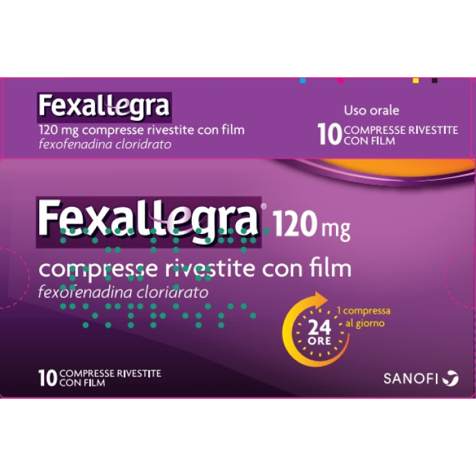 Fexallegra 10 Compresse Rivestite 120mg