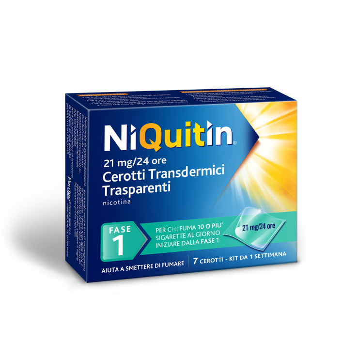 NIQUITIN 7 Cer.Transd.21mg/24H