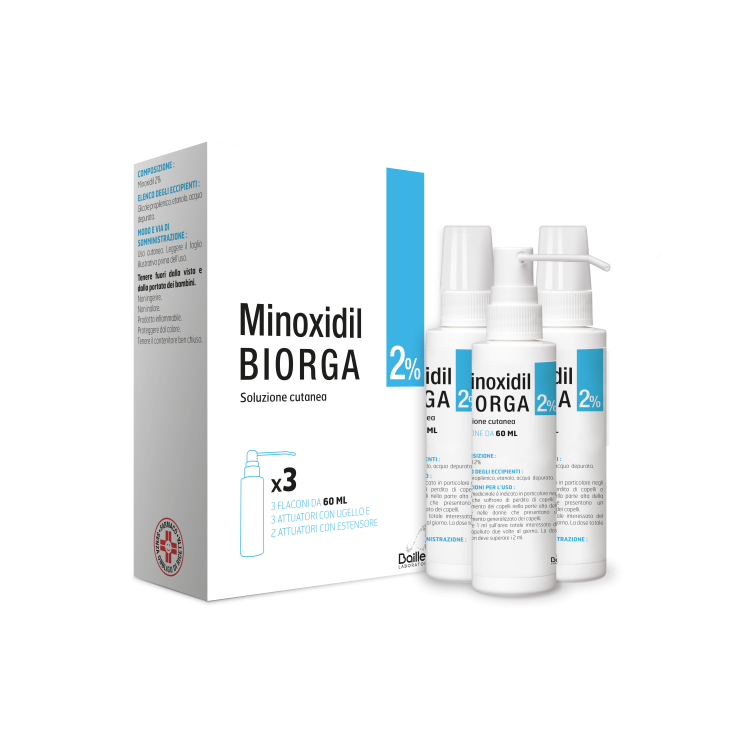 MINOXIDIL BIORGA*SOL CUT 3FL2%