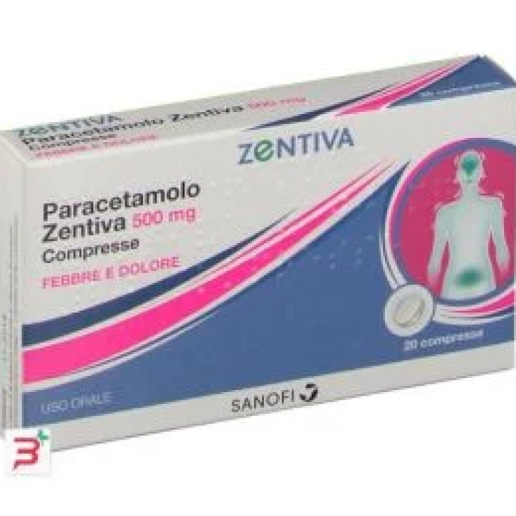 PARACETAMOLO  500mg 20Cpr ZTV