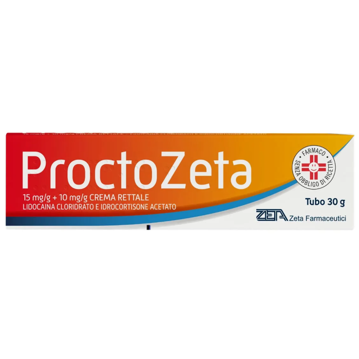 PROCTOZETA Crema 1,5+1% 30g