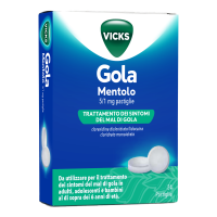 VICKS Gola 24 Past.Mentolo VICKS Gola 24 Past.Mentolo