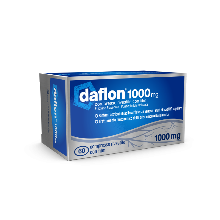 DAFLON-1000 60 Cpr 1000mg