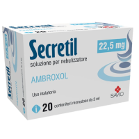 SECRETIL Nebulizz.22,5mg 20D. SECRETIL Nebulizz.22,5mg 20D.